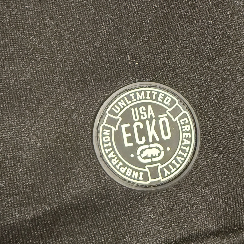 Ecko Unlimited Black, Red & White Colorblock Pullover Hoodie. Men’s large D10 - Picture 2 of 7